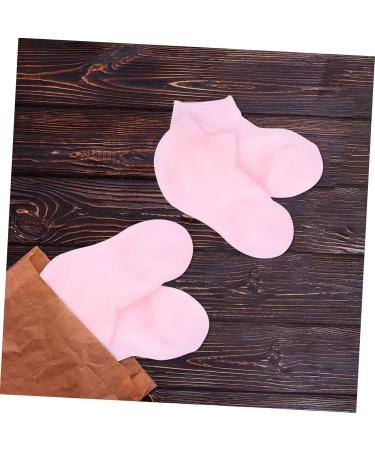  Ipetboom Ipetboom 1 Pair Protective Socks Moisturizing Foot Sock Peeling Stocking Dry Cracked Socks Heel Socks for Dry Cracked Feet Gel High Heels Foot Skin Sock Retaining Moisture Sock Sebs Pink - Buy Online on GoSupps.com