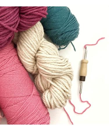 Punch Needle Mini Bundle by I HEART KITS - Adjustable Punch Needle Set with Monk's Cloth and Instructions - Buy Online on GoSupps.com