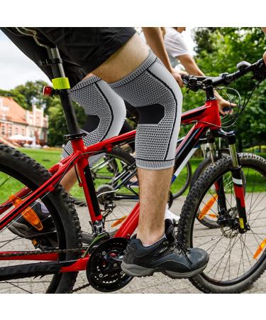 IFWIND 2 Pack Knee Compression Sleeves for Men & Women - Knee Braces for Pain Relief, Support for Basketball, Running, Hiking - Ideal for Meniscus Tear, Arthritis - Rodilleras para dolor de rodillas - Buy Online on GoSupps.com