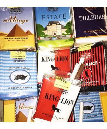 Chocolate Quality Sticks Candy 0.88 Ounce - Pack of 4 | Gourmet Chocolate Treats - Buy Online on GoSupps.com