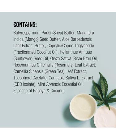 Hustle Butter CBD Tattoo Balm 150 ml Vegan CBD Cream for Before During and After Tattoos Promotes Skin Healing Soothes Dry Skin Pain and Irritation - Buy Online on GoSupps.com