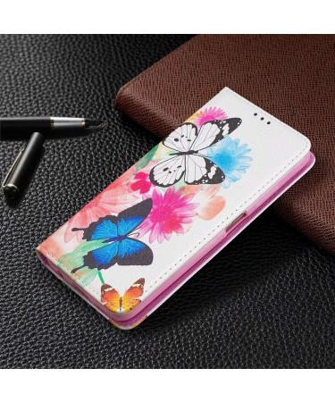 Miagon Wallet Folio Flip PU Leather Case for Samsung Galaxy A31 Creative Painted Design Full-Body Protective Cover Card Holder Kickstand Magnetic Butterfly Flower Samsung Galaxy A31 Butterfly Flower - Buy Online on GoSupps.com