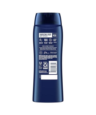 Suave Men Face & Body Wash - Energizing Sport Formula for Moisturized Skin | 18 oz All-Day Fresh Scent - Buy Online on GoSupps.com