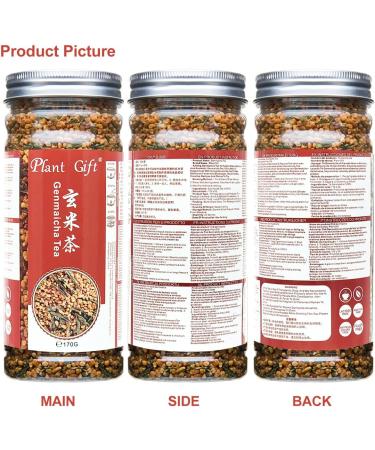 100% Genmaicha Tea 170g/5.99oz Genmaicha green tea with Matcha roasted brown rice tea Low caffeine Green Tea Loose Leaf - Buy Online on GoSupps.com
