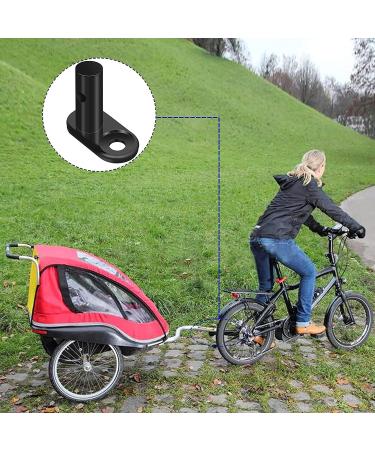 Fitenber Bicycle Trailer Coupling - Best Trailer Coupling for Kids & Pets | 2-Piece Backup for Cargo Trailers - Buy Online on GoSupps.com