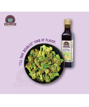 Organic Toasted Sesame Oil 8.45 Fl Oz - Kosher, Wholesome and Tasty - Buy Online on GoSupps.com