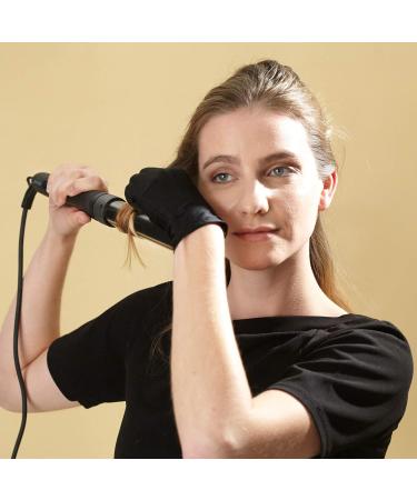 Revamp ProGloss Big Wand - Heated Curling Iron with Ion Technology for Loose Curls & Waves | 32-19mm Conical Ceramic Cylinder Stand Heat-Resistant Glove Automatic Switch-Off - International Shipping Available - Buy Online on GoSupps.com