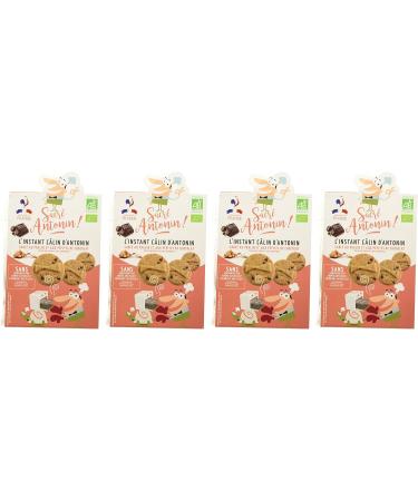 Sacre Antonin! Praline/Chocolate Chip Shortbread 60g - Pack of 6 - Buy Online on GoSupps.com