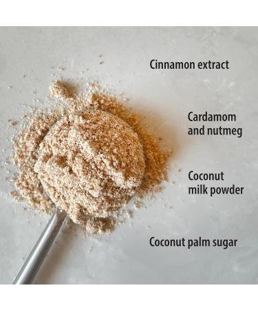 Organic Traditions Holiday Spice Instant Latte Limited Edition Seasonal Flavour Superfood Caffeine Free Dairy Free Drink Mix for Hot and Iced Latte Drink 150g/5.3oz Bag - Buy Online on GoSupps.com