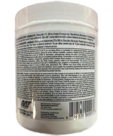 GAT-Sports Nitraflex Pre-Workout Powder | Increases Nitric Oxide Production Boosts Strength Energy Focus & Exercise Performance | 30 Servings (Grape) - Buy Online on GoSupps.com