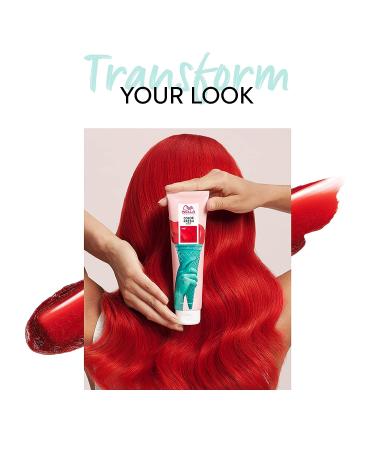Wella Color Fresh Masks - Vibrant Temporary Hair Color with Avocado Oil - 5 oz (Red) - Buy Online on GoSupps.com