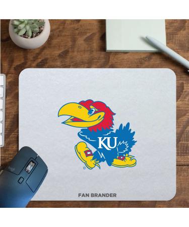 NCAA Mousepad for Home, Office, and Gaming Kansas Jayhawks
