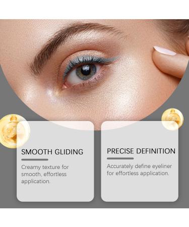  HULUBO Eyeliner pencil waterproof gel pencil smooth and blendable makeup (4#) - Buy Online on GoSupps.com