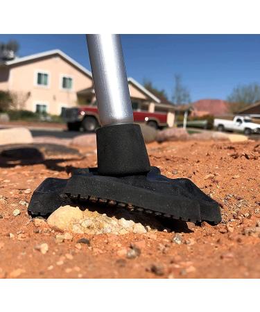 MDUB Medical All Terrain Tips - Heavy Duty Crutch Tips - Sand, Snow, Dirt, Rain - 3/4 Inch, Black - Buy Online on GoSupps.com