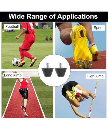 12 Pack Soccer Shoe Spikes - Replacement Spikes & Stollen for Optimal Performance - 5mm Thread Accessories - Buy Online on GoSupps.com