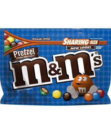 M&M's Pretzel Crunchy Salty Sweet Chocolate Candies Sharing Size 226.8g