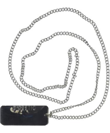 Apex I Am Diabetic Necklace - Stylish Medical Alert Jewelry for Diabetics - International Shipping Available - Buy Online on GoSupps.com