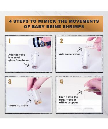 Ultra Fresh Baby Fish Food  50% Sword Prawns Shrimps  Slow Sinking  Substitute for Baby Brine Shrimp  for Fry's Health and Cleaner Water  New Born Fish Micron Shrimp Patties 0.7oz - Buy Online on GoSupps.com