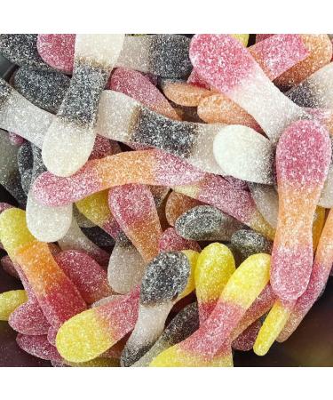 Kingsway Vegan Fizzy Tongues - 3kg Sour Fruit and Cola Flavoured Gummies Candy - Buy Online on GoSupps.com