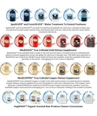 MediSILVER Amber Colloidal Silver Supplement - 250 mL Dietary Health Boost in Glass Bottle | International Shipping Available - Buy Online on GoSupps.com