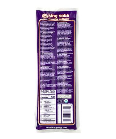King Soba 3-Pack Gluten Free Organic 100% Buckwheat Pasta Noodles - 3 Servings per 8.8oz Package - Buy Online on GoSupps.com