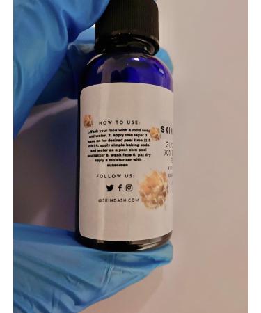 70% Glycolic Acid Serum Peel with Retinol & Chamomile - Anti-Aging Wrinkle & Acne Scar Treatment 1oz AHA for Collagen Boost - Buy Online on GoSupps.com