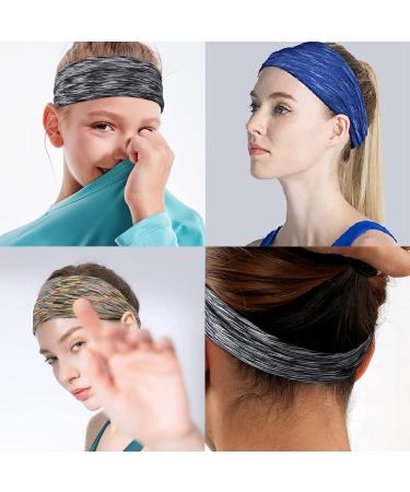 Midodo Sport Women s Slipproof Headband - Stretchy Wicking Hair Band for Teens | Perfect for Sports Yoga Dancing Running & Cycling - Buy Online on GoSupps.com