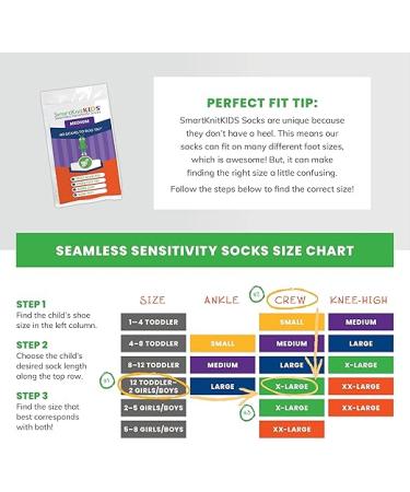 Seamless Sensitivity Socks - Pack of 6 - XX-Large - White - Buy Online on GoSupps.com