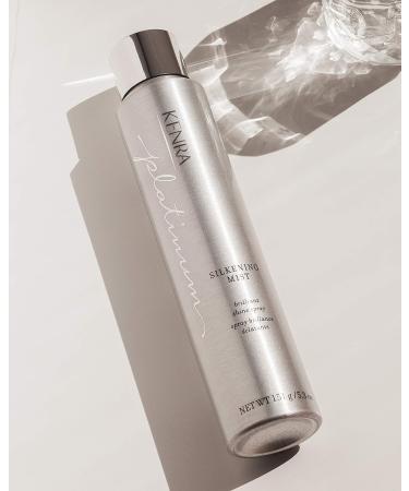 Kenra Platinum Silkening Mist | Brilliant Shine Spray for All Hair Types | Smooths Flyaways, Detangles, Tames Frizz | Humidity Protection | 5.3 oz - Buy Online on GoSupps.com