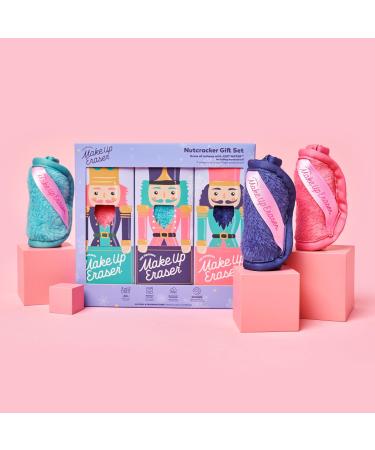 Original MakeUp Eraser Mini PRO 3pk - Erase Makeup with Water | Waterproof Mascara Eyeliner & More | Nutcracker 3ct - Shop Now - Buy Online on GoSupps.com