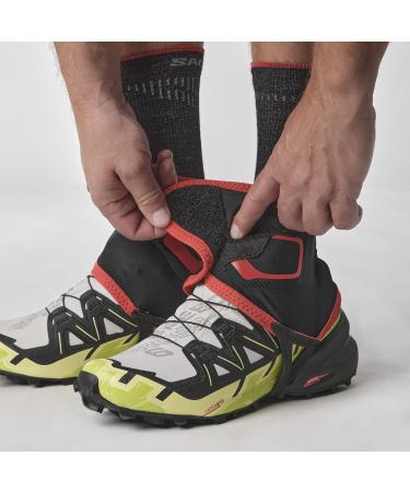 Salomon Trail Gaiters High Unisex - Durable Black Protection for Easy Use | International Shipping Available - Buy Online on GoSupps.com