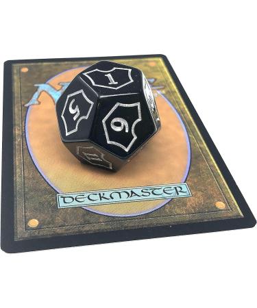 Hedral MTG D12 Spin-Down Loyalty Counter Dice Set - Black (3 Die) for Magic The Gathering TCG CCG - Buy Online on GoSupps.com