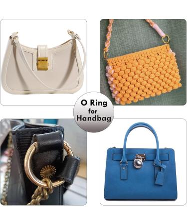 Metal Spring O Rings Round Carabiner Keyring  Snap Clip Trigger Spring Keyrings Buckle  DIY Accessories Spring Ring for Keychains  Bag  Purse  Handbag Mixed Color 33mm - Buy Online on GoSupps.com