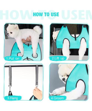 ATESON Dog Cat Grooming Hammock - Deluxe Pet Nail Trimming Harness XL for X-Large Dogs - Buy Online on GoSupps.com