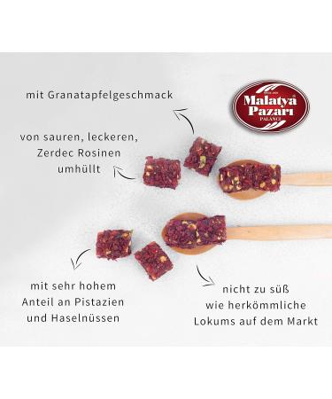 Palanci Turkish Sweets Mix | Premium Vegan Turkish Delight 280g | Authentic Lokum with Pomegranate Raisins & Pistachios | International Shipping Available - Buy Online on GoSupps.com