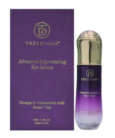 TR SDIANA Advanced Rejuvinating Eye Serum to treat Puffiness  Dark Circles  Sagging  Anti-Aging  Fine Lines and Wrinkles  Hydration for Men and Women