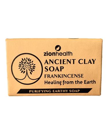 Zion Health Clay Soap Frankincense 6 oz Bar Soap