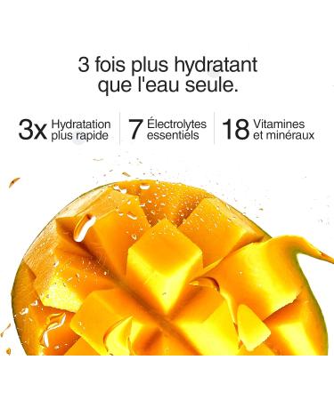 Phizz Electrolytes Multivitamins & Hydration Tablets - 60 Effervescent Rehydration Tablets - 18 Vitamins & Minerals Vitamin C Vegan Vegetarian & Low Calorie (Mango) - Buy Online on GoSupps.com