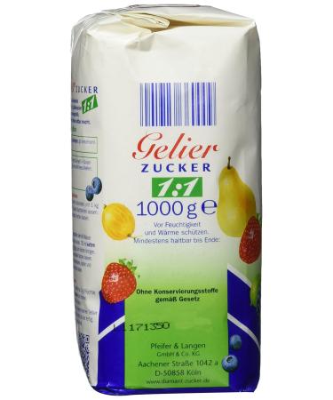 Cologne Diamond Gelling Sugar 1:1 1 kg | Ideal for Perfect Jams & Jellies | International Shipping Available - Buy Online on GoSupps.com