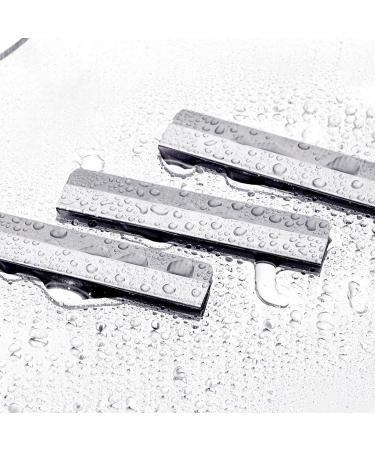 50 Pcs Stainless Steel Straight Razor Blades - Single Edge Safety Razor Blades for Men & Women Facial Hair Removal & Eyebrow Trimming Tools - Buy Online on GoSupps.com