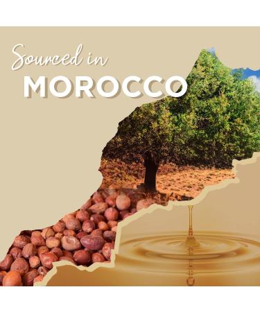 PraNaturals 100% Moroccan Argan Oil 100ml - Vitamin E for Skin, Hair & Nails - No Parabens or SLS - Vegan & Cruelty-Free - Buy Online on GoSupps.com