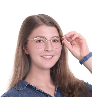 Blue Light Blocking Glasses for Men & Women | Stylish UV400 Transparent Lens | Reduce Eyestrain | LifeArt C7 S1420 - Buy Online on GoSupps.com