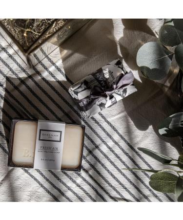 Beekman 1802 Goat Milk Soap Bar 3-Piece Set - 3.5 oz | For Sensitive Skin | Nourishing & Moisturizing | Cruelty-Free | Fresh Air Scent - Buy Online on GoSupps.com