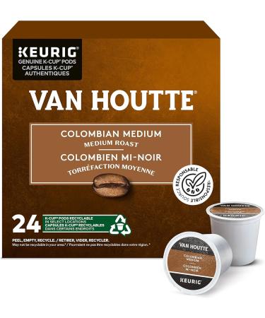 Van Houtte Original House Decaf K-Cup Coffee Pods 24 Count For Keurig Coffee Makers & Colombian Medium K-Cup Coffee Pods 24 Count For Keurig Coffee Makers - Buy Online on GoSupps.com