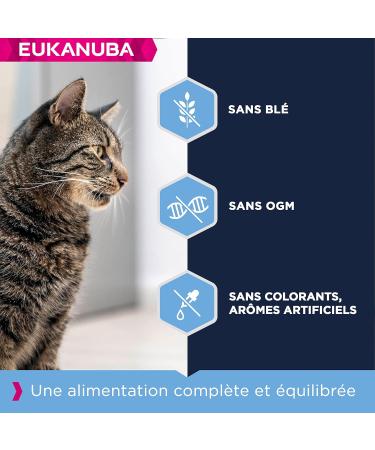 EUKANUBA - Sterilized or Overweight Cat Premium Dry Food Adult Senior Complete and Balanced Food - Rich in Rice - Fresh - Buy Online on GoSupps.com