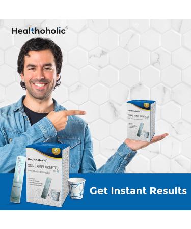 Alcohol (EtG) Detector Home Test Kit - 6 Pack Urine Testing Strips with Cups - High Sensitivity Substance Detection Tests - Buy Online on GoSupps.com