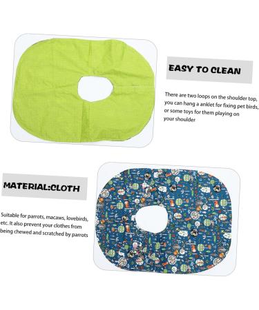 Besportble Parrot Stand Scarf - Shoulder Cloak & Training Mat for Birds | Scratch-Resistant Fabric - Buy Online on GoSupps.com