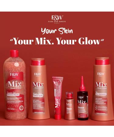 FAIR & WHITE MIX Exfoliating Shower Gel 940ml - Buy Online on GoSupps.com