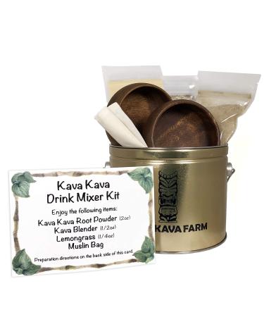 Kona Kava Farms Premium Kava Kava Starter Kit for Two