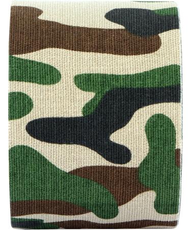 Made in Korea Kinesiology Tape - Sports Injury Pain Relief & Muscle Support | 5cm x 5m Green Camo - Buy Online on GoSupps.com